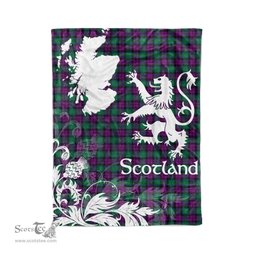 Tartan Plaid Fleece Blanket Tartan Blanket Thistle and Lion Scottish Clan MacArthur of Milton Plaid Blanket, tartan blanket, plaid blanket, red plaid blanket, buffalo plaid blanket, green plaid blanket, plaid fleece blanket, blue plaid blanket, red tartan blanket, tartan plaid blanket, black and white plaid blanket, christmas plaid blanket, orange plaid blanket, tartan plaid throw blanket, pink plaid blanket, brown plaid blanket, buffalo check blanket