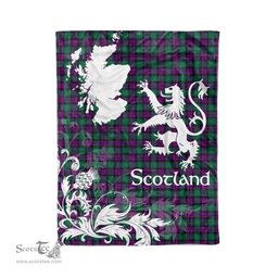 Tartan Plaid Fleece Blanket Tartan Blanket Thistle and Lion Scottish Clan MacArthur of Milton Plaid Blanket, tartan blanket, plaid blanket, red plaid blanket, buffalo plaid blanket, green plaid blanket, plaid fleece blanket, blue plaid blanket, red tartan blanket, tartan plaid blanket, black and white plaid blanket, christmas plaid blanket, orange plaid blanket, tartan plaid throw blanket, pink plaid blanket, brown plaid blanket, buffalo check blanket