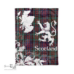 Tartan Plaid Fleece Blanket Tartan Blanket Thistle and Lion Scottish Clan MacDonald Plaid Blanket, tartan blanket, plaid blanket, red plaid blanket, buffalo plaid blanket, green plaid blanket, plaid fleece blanket, blue plaid blanket, red tartan blanket, tartan plaid blanket, black and white plaid blanket, christmas plaid blanket, orange plaid blanket, tartan plaid throw blanket, pink plaid blanket, brown plaid blanket, buffalo check blanket