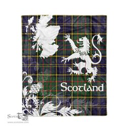Tartan Plaid Fleece Blanket Tartan Blanket Thistle and Lion Scottish Clan MacMillan Hunting Modern Plaid Blanket, tartan blanket, plaid blanket, red plaid blanket, buffalo plaid blanket, green plaid blanket, plaid fleece blanket, blue plaid blanket, red tartan blanket, tartan plaid blanket, black and white plaid blanket, christmas plaid blanket, orange plaid blanket, tartan plaid throw blanket, pink plaid blanket, brown plaid blanket, buffalo check blanket