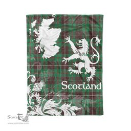 Tartan Plaid Fleece Blanket Tartan Blanket Thistle and Lion Scottish Clan MacKinnon Hunting Ancient Plaid Blanket, tartan blanket, plaid blanket, red plaid blanket, buffalo plaid blanket, green plaid blanket, plaid fleece blanket, blue plaid blanket, red tartan blanket, tartan plaid blanket, black and white plaid blanket, christmas plaid blanket, orange plaid blanket, tartan plaid throw blanket, pink plaid blanket, brown plaid blanket, buffalo check blanket