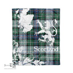Tartan Plaid Fleece Blanket Tartan Blanket Thistle and Lion Scottish Clan MacKenzie Dress Ancient Plaid Blanket, tartan blanket, plaid blanket, red plaid blanket, buffalo plaid blanket, green plaid blanket, plaid fleece blanket, blue plaid blanket, red tartan blanket, tartan plaid blanket, black and white plaid blanket, christmas plaid blanket, orange plaid blanket, tartan plaid throw blanket, pink plaid blanket, brown plaid blanket, buffalo check blanket