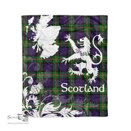Tartan Plaid Fleece Blanket Tartan Blanket Thistle and Lion Scottish Clan MacDonell of Glengarry Plaid Blanket, tartan blanket, plaid blanket, red plaid blanket, buffalo plaid blanket, green plaid blanket, plaid fleece blanket, blue plaid blanket, red tartan blanket, tartan plaid blanket, black and white plaid blanket, christmas plaid blanket, orange plaid blanket, tartan plaid throw blanket, pink plaid blanket, brown plaid blanket, buffalo check blanket