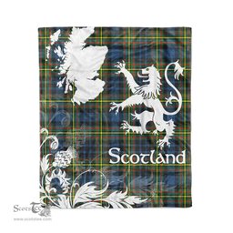 Tartan Plaid Fleece Blanket Tartan Blanket Thistle and Lion Scottish Clan MacLellan Plaid Blanket, tartan blanket, plaid blanket, red plaid blanket, buffalo plaid blanket, green plaid blanket, plaid fleece blanket, blue plaid blanket, red tartan blanket, tartan plaid blanket, black and white plaid blanket, christmas plaid blanket, orange plaid blanket, tartan plaid throw blanket, pink plaid blanket, brown plaid blanket, buffalo check blanket