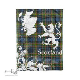 Tartan Plaid Fleece Blanket Tartan Blanket Thistle and Lion Scottish Clan MacLellan Plaid Blanket, tartan blanket, plaid blanket, red plaid blanket, buffalo plaid blanket, green plaid blanket, plaid fleece blanket, blue plaid blanket, red tartan blanket, tartan plaid blanket, black and white plaid blanket, christmas plaid blanket, orange plaid blanket, tartan plaid throw blanket, pink plaid blanket, brown plaid blanket, buffalo check blanket