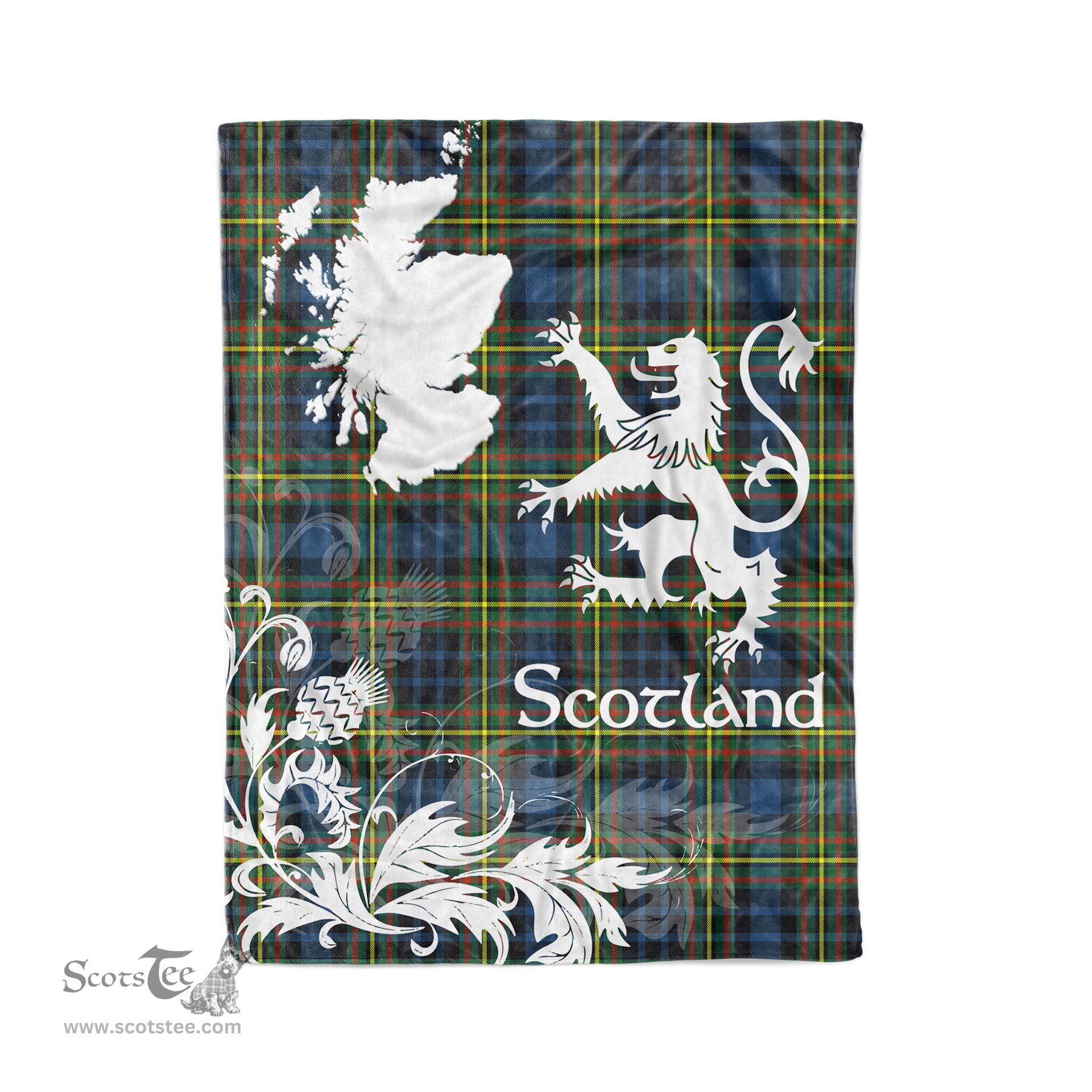 Tartan Plaid Fleece Blanket Tartan Blanket Thistle and Lion Scottish Clan MacLellan Plaid Blanket, tartan blanket, plaid blanket, red plaid blanket, buffalo plaid blanket, green plaid blanket, plaid fleece blanket, blue plaid blanket, red tartan blanket, tartan plaid blanket, black and white plaid blanket, christmas plaid blanket, orange plaid blanket, tartan plaid throw blanket, pink plaid blanket, brown plaid blanket, buffalo check blanket