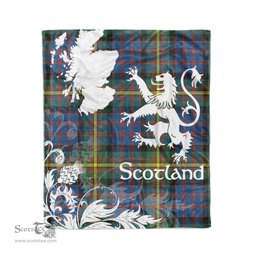 Tartan Plaid Fleece Blanket Tartan Blanket Thistle and Lion Scottish Clan MacSporran Plaid Blanket, tartan blanket, plaid blanket, red plaid blanket, buffalo plaid blanket, green plaid blanket, plaid fleece blanket, blue plaid blanket, red tartan blanket, tartan plaid blanket, black and white plaid blanket, christmas plaid blanket, orange plaid blanket, tartan plaid throw blanket, pink plaid blanket, brown plaid blanket, buffalo check blanket