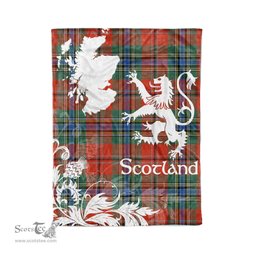 Tartan Plaid Fleece Blanket Tartan Blanket Thistle and Lion Scottish Clan MacLean Of Duart Plaid Blanket, tartan blanket, plaid blanket, red plaid blanket, buffalo plaid blanket, green plaid blanket, plaid fleece blanket, blue plaid blanket, red tartan blanket, tartan plaid blanket, black and white plaid blanket, christmas plaid blanket, orange plaid blanket, tartan plaid throw blanket, pink plaid blanket, brown plaid blanket, buffalo check blanket