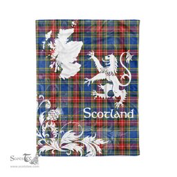 Tartan Plaid Fleece Blanket Tartan Blanket Thistle and Lion Scottish Clan MacBeth Modern Plaid Blanket, tartan blanket, plaid blanket, red plaid blanket, buffalo plaid blanket, green plaid blanket, plaid fleece blanket, blue plaid blanket, red tartan blanket, tartan plaid blanket, black and white plaid blanket, christmas plaid blanket, orange plaid blanket, tartan plaid throw blanket, pink plaid blanket, brown plaid blanket, buffalo check blanket