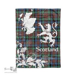 Tartan Plaid Fleece Blanket Tartan Blanket Thistle and Lion Scottish Clan MacDuff Hunting Ancient Plaid Blanket, tartan blanket, plaid blanket, red plaid blanket, buffalo plaid blanket, green plaid blanket, plaid fleece blanket, blue plaid blanket, red tartan blanket, tartan plaid blanket, black and white plaid blanket, christmas plaid blanket, orange plaid blanket, tartan plaid throw blanket, pink plaid blanket, brown plaid blanket, buffalo check blanket