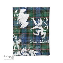 Tartan Plaid Fleece Blanket Tartan Blanket Thistle and Lion Scottish Clan MacRae Hunting Ancient Plaid Blanket, tartan blanket, plaid blanket, red plaid blanket, buffalo plaid blanket, green plaid blanket, plaid fleece blanket, blue plaid blanket, red tartan blanket, tartan plaid blanket, black and white plaid blanket, christmas plaid blanket, orange plaid blanket, tartan plaid throw blanket, pink plaid blanket, brown plaid blanket, buffalo check blanket