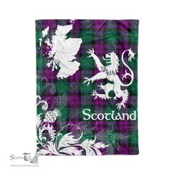 Tartan Plaid Fleece Blanket Tartan Blanket Thistle and Lion Scottish Clan MacArthur Milton Plaid Blanket, tartan blanket, plaid blanket, red plaid blanket, buffalo plaid blanket, green plaid blanket, plaid fleece blanket, blue plaid blanket, red tartan blanket, tartan plaid blanket, black and white plaid blanket, christmas plaid blanket, orange plaid blanket, tartan plaid throw blanket, pink plaid blanket, brown plaid blanket, buffalo check blanket