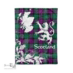 Tartan Plaid Fleece Blanket Tartan Blanket Thistle and Lion Scottish Clan MacArthur Milton Plaid Blanket, tartan blanket, plaid blanket, red plaid blanket, buffalo plaid blanket, green plaid blanket, plaid fleece blanket, blue plaid blanket, red tartan blanket, tartan plaid blanket, black and white plaid blanket, christmas plaid blanket, orange plaid blanket, tartan plaid throw blanket, pink plaid blanket, brown plaid blanket, buffalo check blanket