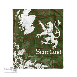 Tartan Plaid Fleece Blanket Tartan Blanket Thistle and Lion Scottish Clan MacAlister of Glenbarr Hunting Plaid Blanket, tartan blanket, plaid blanket, red plaid blanket, buffalo plaid blanket, green plaid blanket, plaid fleece blanket, blue plaid blanket, red tartan blanket, tartan plaid blanket, black and white plaid blanket, christmas plaid blanket, orange plaid blanket, tartan plaid throw blanket, pink plaid blanket, brown plaid blanket, buffalo check blanket