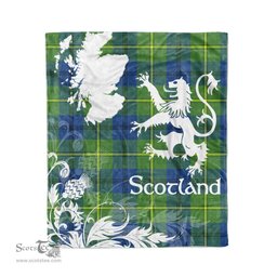 Tartan Plaid Fleece Blanket Tartan Blanket Thistle and Lion Scottish Clan Marjoribanks Ancient Plaid Blanket, tartan blanket, plaid blanket, red plaid blanket, buffalo plaid blanket, green plaid blanket, plaid fleece blanket, blue plaid blanket, red tartan blanket, tartan plaid blanket, black and white plaid blanket, christmas plaid blanket, orange plaid blanket, tartan plaid throw blanket, pink plaid blanket, brown plaid blanket, buffalo check blanket