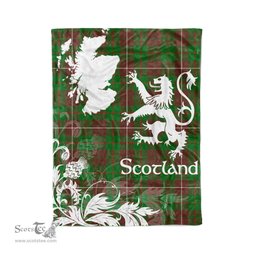 Tartan Plaid Fleece Blanket Tartan Blanket Thistle and Lion Scottish Clan MacKinnon Hunting Modern Plaid Blanket, tartan blanket, plaid blanket, red plaid blanket, buffalo plaid blanket, green plaid blanket, plaid fleece blanket, blue plaid blanket, red tartan blanket, tartan plaid blanket, black and white plaid blanket, christmas plaid blanket, orange plaid blanket, tartan plaid throw blanket, pink plaid blanket, brown plaid blanket, buffalo check blanket