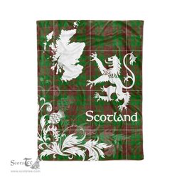 Tartan Plaid Fleece Blanket Tartan Blanket Thistle and Lion Scottish Clan MacKinnon Hunting Modern Plaid Blanket, tartan blanket, plaid blanket, red plaid blanket, buffalo plaid blanket, green plaid blanket, plaid fleece blanket, blue plaid blanket, red tartan blanket, tartan plaid blanket, black and white plaid blanket, christmas plaid blanket, orange plaid blanket, tartan plaid throw blanket, pink plaid blanket, brown plaid blanket, buffalo check blanket