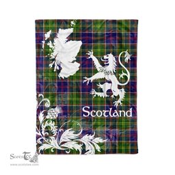 Tartan Plaid Fleece Blanket Tartan Blanket Thistle and Lion Scottish Clan Whitefoord Plaid Blanket, tartan blanket, plaid blanket, red plaid blanket, buffalo plaid blanket, green plaid blanket, plaid fleece blanket, blue plaid blanket, red tartan blanket, tartan plaid blanket, black and white plaid blanket, christmas plaid blanket, orange plaid blanket, tartan plaid throw blanket, pink plaid blanket, brown plaid blanket, buffalo check blanket