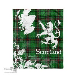 Tartan Plaid Fleece Blanket Tartan Blanket Thistle and Lion Scottish Clan Lundin Plaid Blanket, tartan blanket, plaid blanket, red plaid blanket, buffalo plaid blanket, green plaid blanket, plaid fleece blanket, blue plaid blanket, red tartan blanket, tartan plaid blanket, black and white plaid blanket, christmas plaid blanket, orange plaid blanket, tartan plaid throw blanket, pink plaid blanket, brown plaid blanket, buffalo check blanket