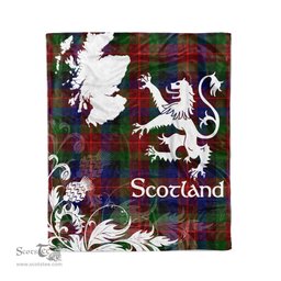 Tartan Plaid Fleece Blanket Tartan Blanket Thistle and Lion Scottish Clan Tennant Plaid Blanket, tartan blanket, plaid blanket, red plaid blanket, buffalo plaid blanket, green plaid blanket, plaid fleece blanket, blue plaid blanket, red tartan blanket, tartan plaid blanket, black and white plaid blanket, christmas plaid blanket, orange plaid blanket, tartan plaid throw blanket, pink plaid blanket, brown plaid blanket, buffalo check blanket
