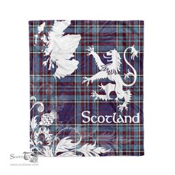 Tartan Plaid Fleece Blanket Tartan Blanket Thistle and Lion Scottish Clan RCAF Plaid Blanket, tartan blanket, plaid blanket, red plaid blanket, buffalo plaid blanket, green plaid blanket, plaid fleece blanket, blue plaid blanket, red tartan blanket, tartan plaid blanket, black and white plaid blanket, christmas plaid blanket, orange plaid blanket, tartan plaid throw blanket, pink plaid blanket, brown plaid blanket, buffalo check blanket