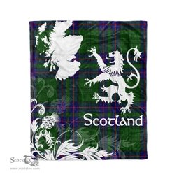 Tartan Plaid Fleece Blanket Tartan Blanket Thistle and Lion Scottish Clan Lockhart Modern Plaid Blanket, tartan blanket, plaid blanket, red plaid blanket, buffalo plaid blanket, green plaid blanket, plaid fleece blanket, blue plaid blanket, red tartan blanket, tartan plaid blanket, black and white plaid blanket, christmas plaid blanket, orange plaid blanket, tartan plaid throw blanket, pink plaid blanket, brown plaid blanket, buffalo check blanket