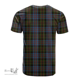 Scottish Bowie Black Clan Tartan T-shirt - Classic Scottish Plaid Tartan Plaid