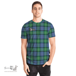 Scottish Bowie Ancient Clan Tartan T-shirt - Father's Day Gift Scottish Plaid Tartan Plaid