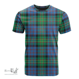 Scottish Bowie Ancient Clan Tartan T-shirt - Classic Scottish Plaid Tartan Plaid
