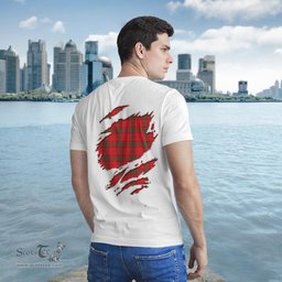 Scottish Ross Clan In Me Tartan T-shirt Scottish Plaid Tartan Plaid - ScotsTee - scotstee.com