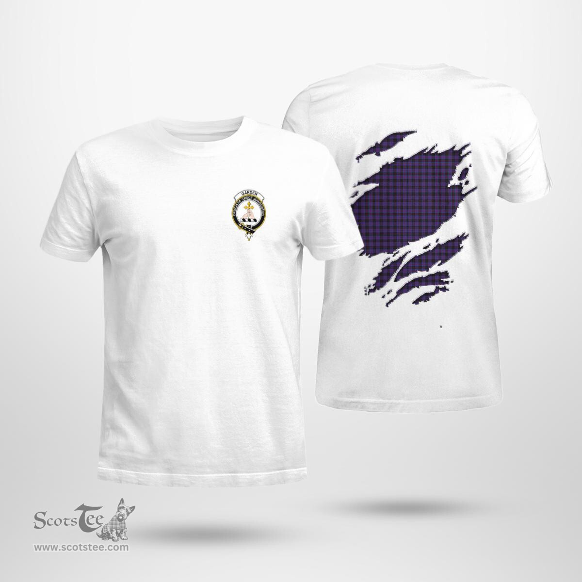Scottish Garden Clan In Me Tartan T-shirt Scottish Plaid Tartan Plaid - ScotsTee - scotstee.com