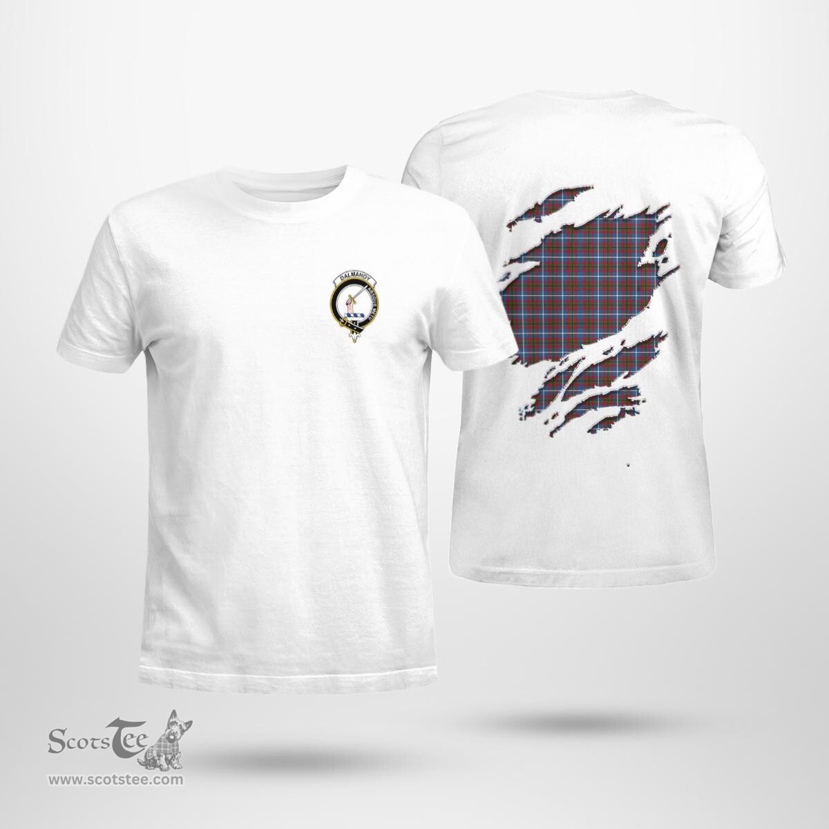 Scottish Dalmahoy Clan In Me Tartan T-shirt Scottish Plaid Tartan Plaid - ScotsTee - scotstee.com