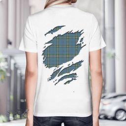 Scottish Clelland Clan In Me Tartan T-shirt Scottish Plaid Tartan Plaid - ScotsTee - scotstee.com