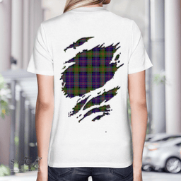 Scottish Chalmers Balnacraig Clan In Me Tartan T-shirt Scottish Plaid Tartan Plaid - ScotsTee - scotstee.com