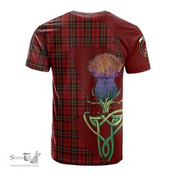 Scottish Brodie Clan Tartan with Thistle and Scotland Map Tartan Plaid T Shirt Scottish Plaid Tartan Plaid - ScotsTee - scotstee.com
