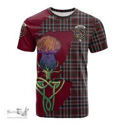 Scottish Borthwick Clan Tartan with Thistle and Scotland Map Tartan Plaid T Shirt Scottish Plaid Tartan Plaid - ScotsTee - scotstee.com