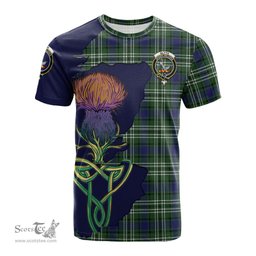 Scottish Blyth Clan Tartan with Thistle and Scotland Map Tartan Plaid T Shirt Scottish Plaid Tartan Plaid - ScotsTee - scotstee.com