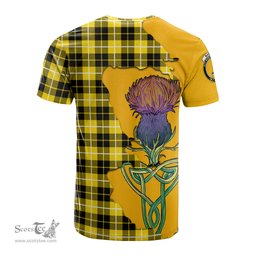 Scottish Barclay Dress Modern Clan Tartan with Thistle and Scotland Map Tartan Plaid T Shirt Scottish Plaid Tartan Plaid - ScotsTee - scotstee.com