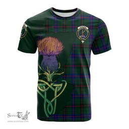 Scottish Davidson Modern Clan Tartan with Thistle and Scotland Map Tartan Plaid T Shirt Scottish Plaid Tartan Plaid - ScotsTee - scotstee.com