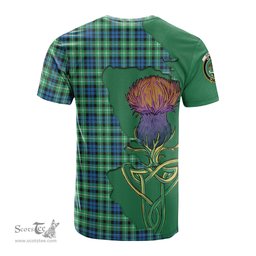 Scottish Graham of Montrose Ancient Clan Tartan with Thistle and Scotland Map Tartan Plaid T Shirt Scottish Plaid Tartan Plaid - ScotsTee - scotstee.com
