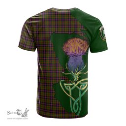 Scottish Cochrane Modern Clan Tartan with Thistle and Scotland Map Tartan Plaid T Shirt Scottish Plaid Tartan Plaid - ScotsTee - scotstee.com