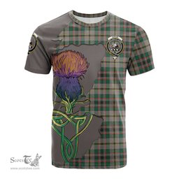 Scottish Craig Ancient Clan Tartan with Thistle and Scotland Map Tartan Plaid T Shirt Scottish Plaid Tartan Plaid - ScotsTee - scotstee.com