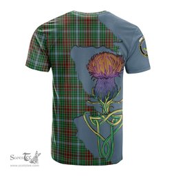 Scottish Gayre Clan Tartan with Thistle and Scotland Map Tartan Plaid T Shirt Scottish Plaid Tartan Plaid - ScotsTee - scotstee.com