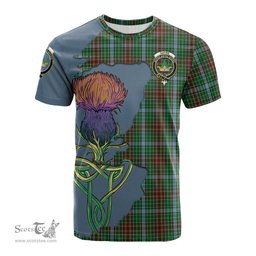 Scottish Gayre Clan Tartan with Thistle and Scotland Map Tartan Plaid T Shirt Scottish Plaid Tartan Plaid - ScotsTee - scotstee.com