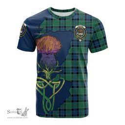 Scottish Graham of Menteith Ancient Clan Tartan with Thistle and Scotland Map Tartan Plaid T Shirt Scottish Plaid Tartan Plaid - ScotsTee - scotstee.com