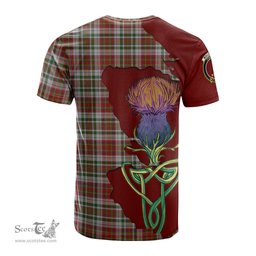Scottish MacAlister Dress Clan Tartan with Thistle and Scotland Map Tartan Plaid T Shirt Scottish Plaid Tartan Plaid - ScotsTee - scotstee.com