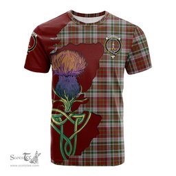 Scottish MacAlister Dress Clan Tartan with Thistle and Scotland Map Tartan Plaid T Shirt Scottish Plaid Tartan Plaid - ScotsTee - scotstee.com