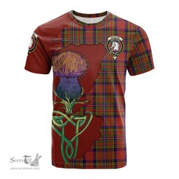 Scottish Hepburn Clan Tartan with Thistle and Scotland Map Tartan Plaid T Shirt Scottish Plaid Tartan Plaid - ScotsTee - scotstee.com