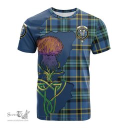 Scottish Hope Ancient Clan Tartan with Thistle and Scotland Map Tartan Plaid T Shirt Scottish Plaid Tartan Plaid - ScotsTee - scotstee.com