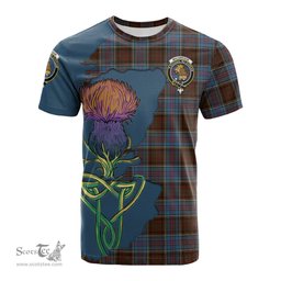 Scottish MacGregor Hastie Clan Tartan with Thistle and Scotland Map Tartan Plaid T Shirt Scottish Plaid Tartan Plaid - ScotsTee - scotstee.com